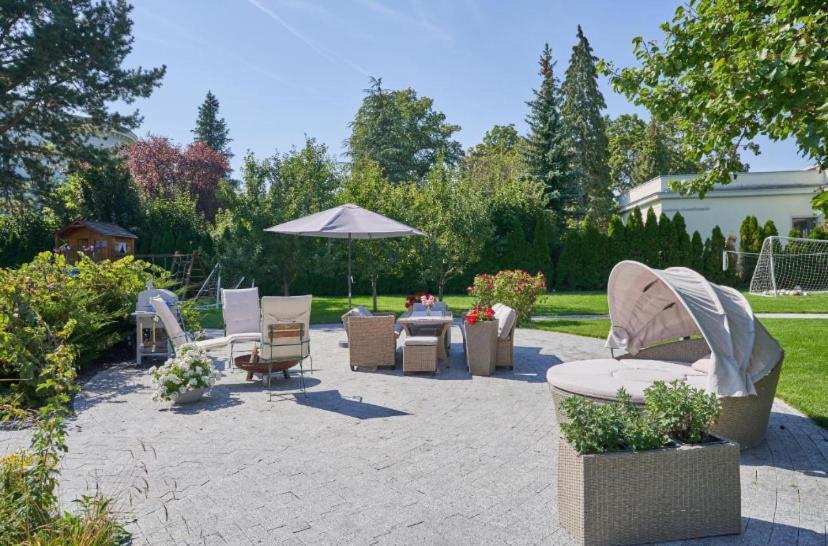 Apartment Mit Gartenblick Und Terrasse بادن المظهر الخارجي الصورة